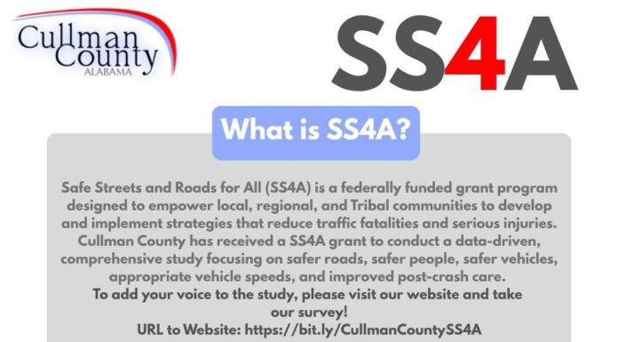 Cullman County seeks public input for roadway safety plan