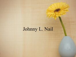 Obituary: Johnny L. Nail