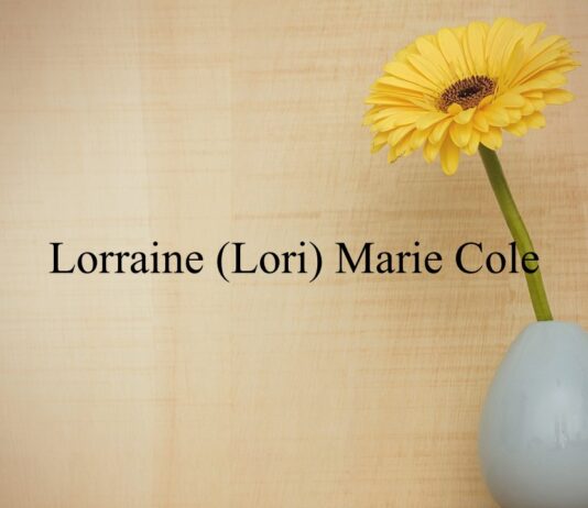 Obituary: Lorraine (Lori) Marie Cole