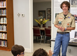 Local Boy Scout shares love of bats with young readers