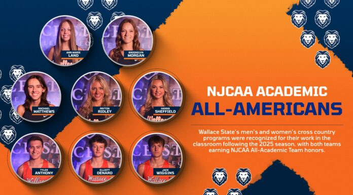 Wallace State cross country teams earn NJCAA All-Academic honors