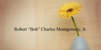 Obituary: Robert “Bob” Charles Montgomery, Jr.