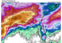 Very Heavy Rainfall Rest Of Week