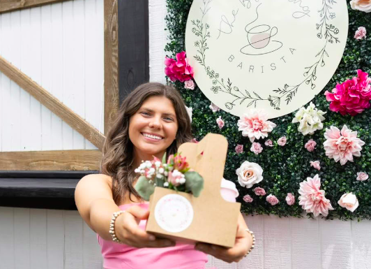 The Blooming Barista grand opening this weekend