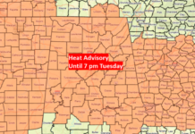 Heat Advisory for Most of State Through At Least Tuesday