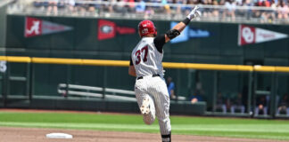 Troy scores seven unanswered runs to eliminate Ole Miss from College World Series