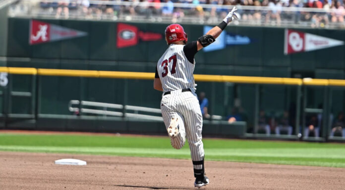 Troy scores seven unanswered runs to eliminate Ole Miss from College World Series