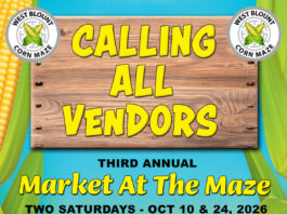 West Blount 2026 Market at the Maze accepting vendor applicationsÂ