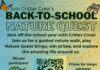 Critter Crew Back-to-School Nature Quest happening Aug. 1Â