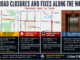Road Closures and Service Notice Tuesday, July 14