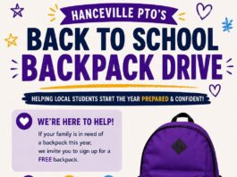 Hanceville PTO hosting Back-to-School Backpack Drive