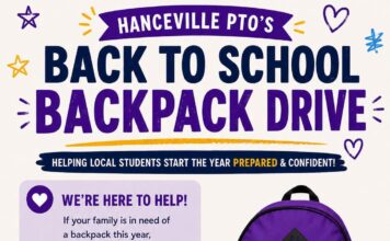 Hanceville PTO hosting Back-to-School Backpack Drive