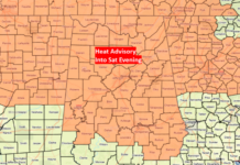 Heat Advisory Continues with a Few Severe Storms Possible