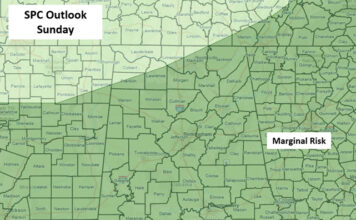 Unsettled pattern through Tuesday