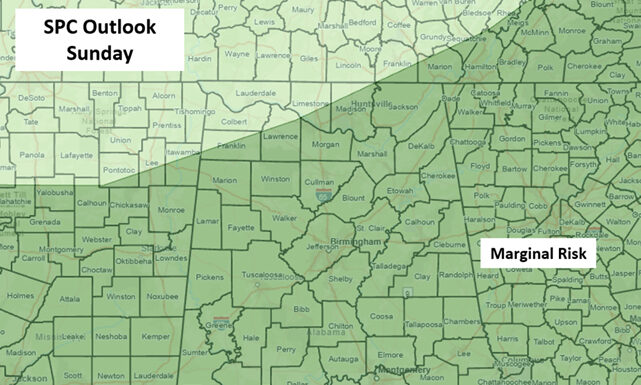 Unsettled Pattern Through Tuesday