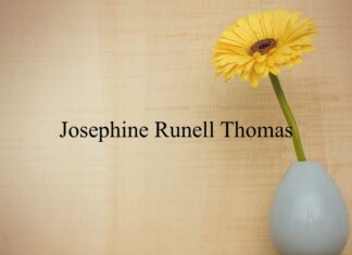 Obituary: Josephine Runell Thomas