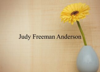 Obituary: Judy Freeman Anderson