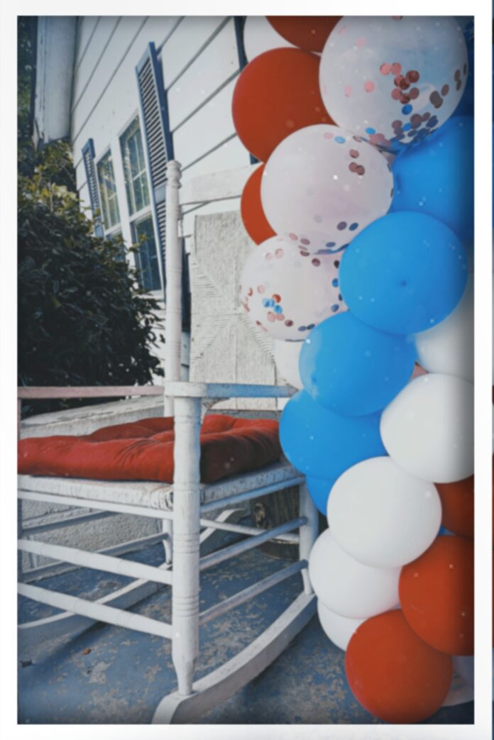 Red White and Blue by Emily