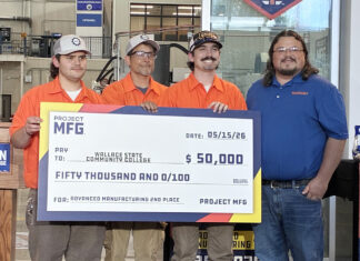 WSCC wins $50K as runner-up in Project MFG National Advanced Manufacturing Championship