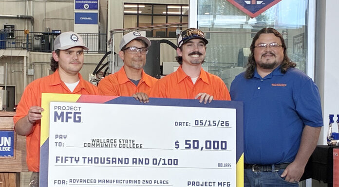WSCC wins $50K as runner-up in Project MFG National Advanced Manufacturing Championship