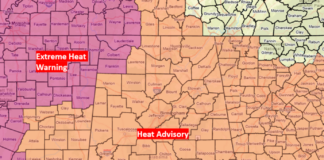 Extreme Heat in Parts of State with a Few Strong Storms Possible Today and Wednesday