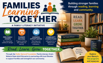 Wallace State grant connects families with literacy programs at local libraries