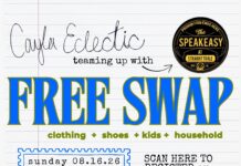 Cayla Eclectic hosting ‘Free Swap’ Aug. 16