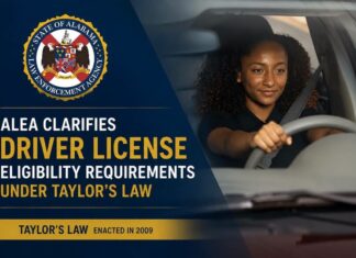ALEA clarifies driver license eligibility requirements under Taylor’s Law, enacted in 2009