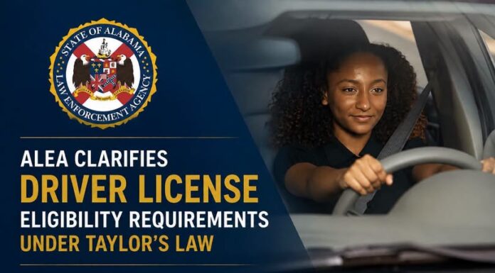 ALEA clarifies driver license eligibility requirements under Taylor’s Law, enacted in 2009