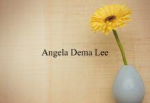 Obituary: Angela Dema Lee