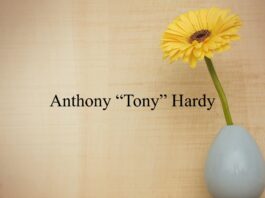 Obituary: Anthony “Tony” Hardy