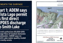 Beneath the surface, part 1: ADEM says Vista Lago permit is first direct NPDES discharge to Smith Lake