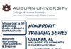The Cary Center, Cullman Area Chamber of Commerce and Wallace State to provide training for nonprofitsÂ