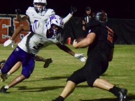PREP FOOTBALL: Meek holds off Winston County at home, 24-16