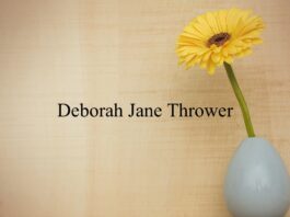 Obituary: Deborah Jane Thrower
