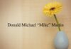 Obituary: Donald Michael “Mike” Martin