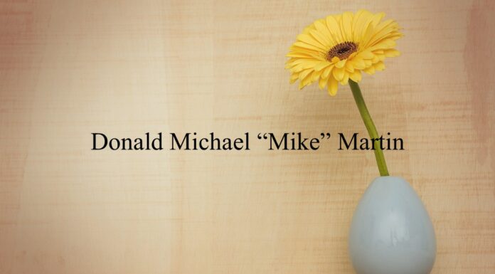 Obituary: Donald Michael “Mike” Martin