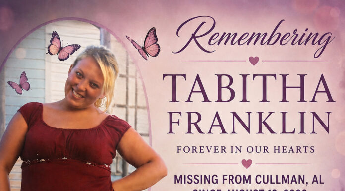 17-year remembrance event planned for missing Cullman woman Tabitha Franklin: Aug. 22