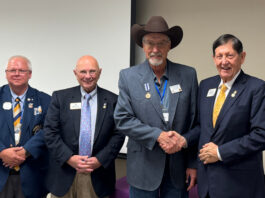 Cullman Lions Club member Riley Smith receives International Leadership Medal