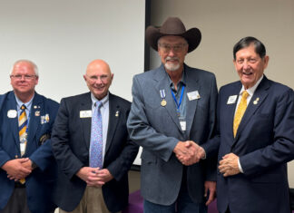 Cullman Lions Club member Riley Smith receives International Leadership Medal