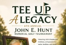 6th annual John E. Hunt Memorial Golf Tournament set for Aug. 22