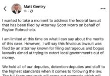 (UPDATED) Former Cullman County detention deputy alleges illegal phone seizure after cybersecurity report