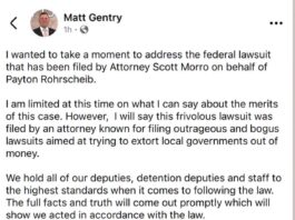 (UPDATED) Former Cullman County detention deputy alleges illegal phone seizure after cybersecurity report