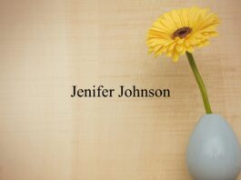Obituary: Jenifer Johnson
