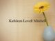 Obituary: Kathleen Lovell Mitchell