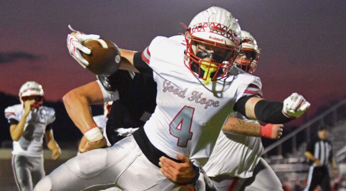 PREP FOOTBALL: Good Hope gets in the win column with a commanding 47-23 win at Brewer
