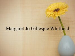 Obituary: Margaret Jo Gillespie Whitfield
