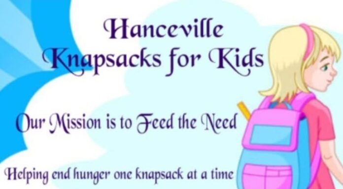 Hanceville Knapsacks for Kids seeks support for new school year