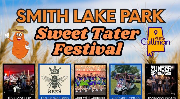 30th annual Sweet Tater Festival set for Labor Day weekend, Sept. 6-7, at Smith Lake Park