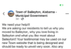 What makes Baileyton home? Residents answer town’s call for storiesÂ